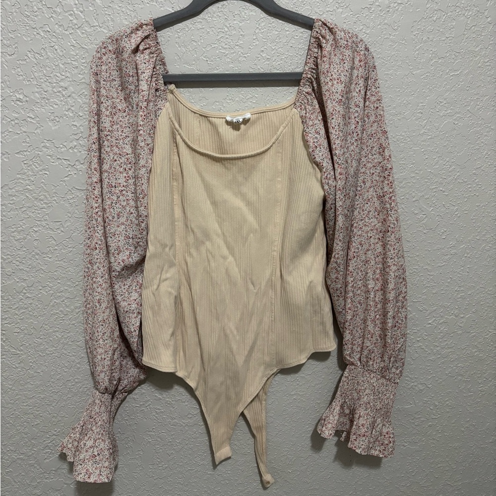 Floral bodysuit